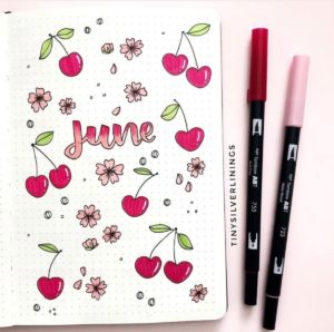25 Fruit Bullet Journal Spread Ideas - atinydreamer