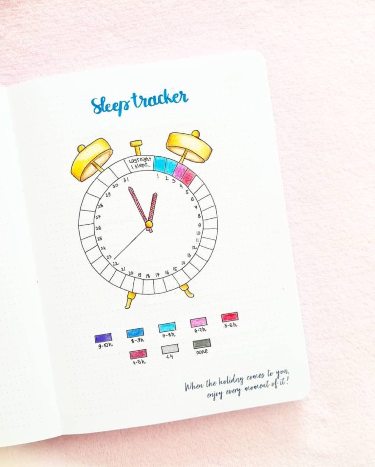 24 Adorable Sleeping Trackers for Your Bullet Journal - atinydreamer