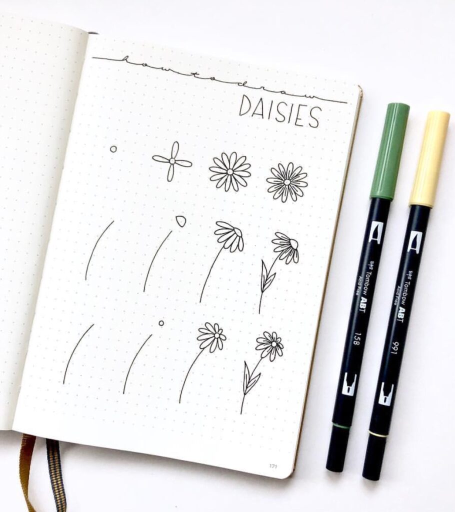 Best Step By Step Flower Doodle Tutorials For Atinydreamer