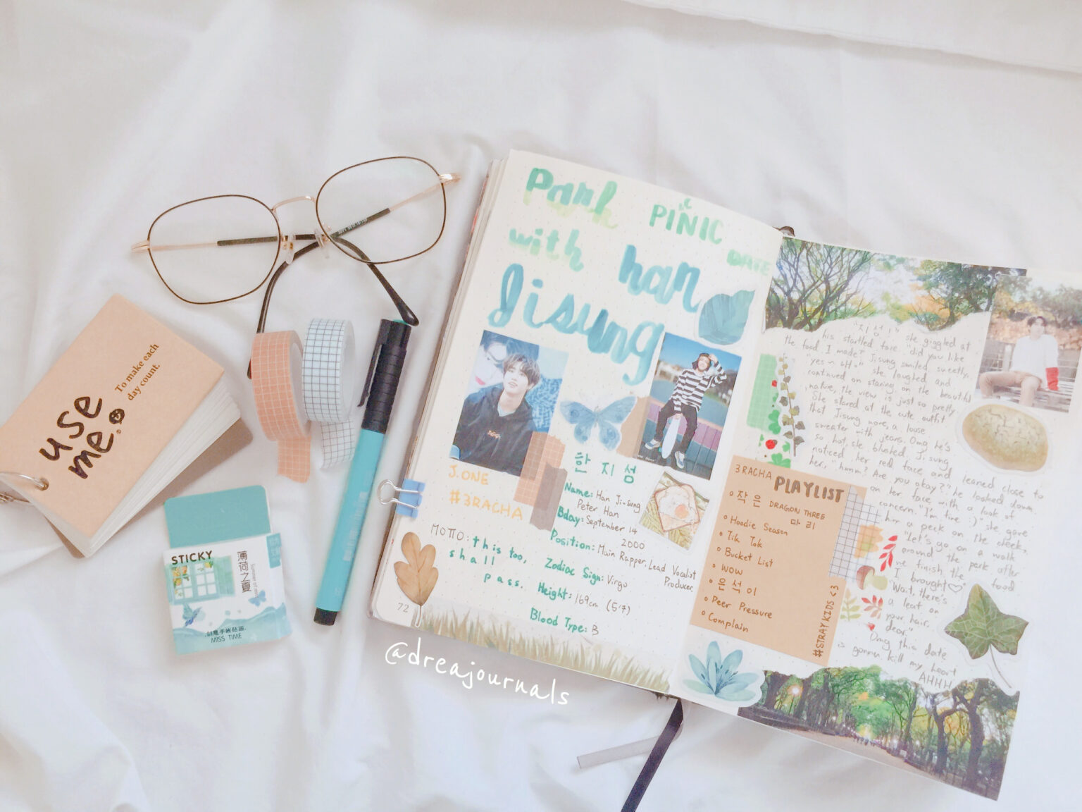 62 Popular Kpop Journaling Spreads for Inspiration - atinydreamer