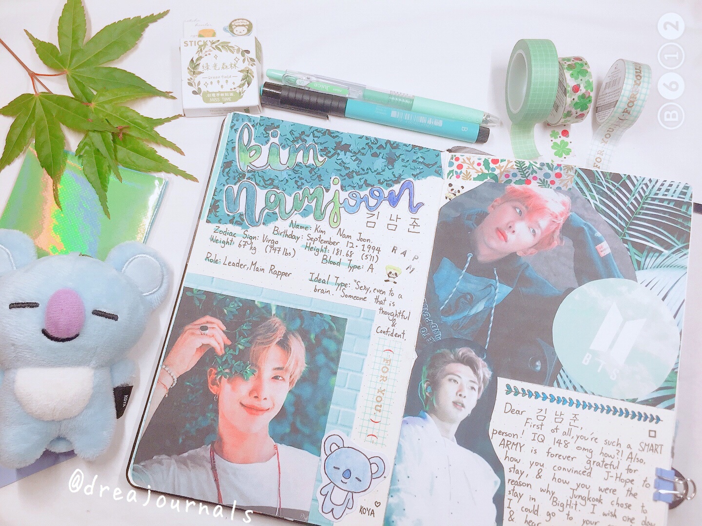 62 Popular Kpop Journaling Spreads for Inspiration - atinydreamer