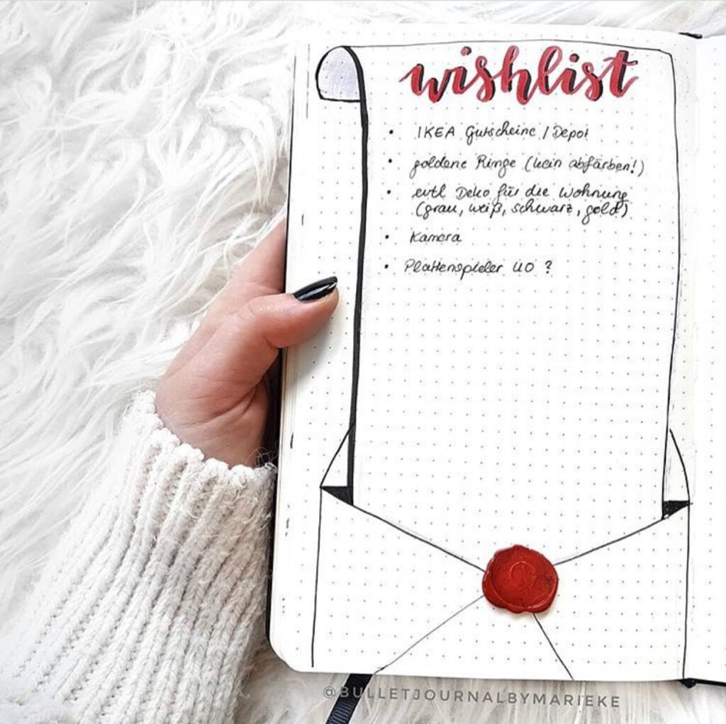 December Bullet Journal Spread  Christmas Holiday Themed – The AnderKat  Shop