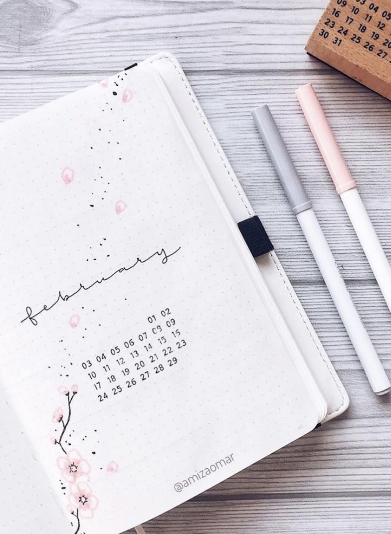 64 Best February Bujo Spreads You Need - atinydreamer