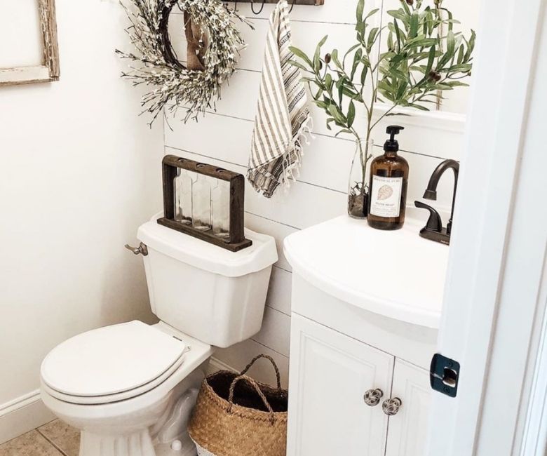 73 Farmhouse Bathroom Decor that are Absolutely Gorgeous - atinydreamer