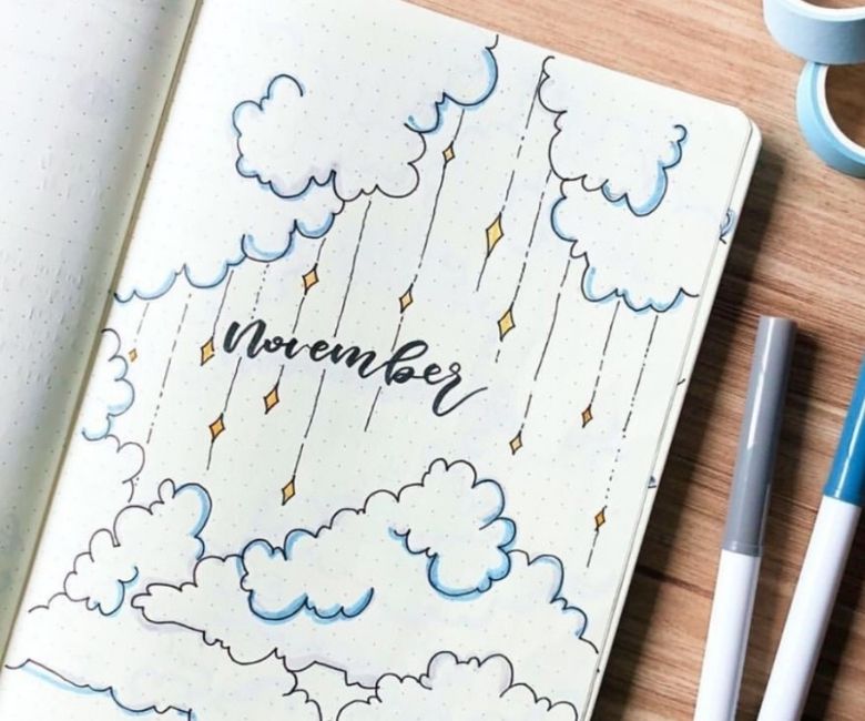 120+ Monthly Layout Bullet Journal Inspirations - atinydreamer