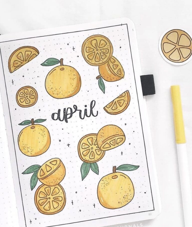 62 Best April Bujo Cover Spreads to Steal Now - atinydreamer