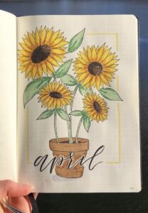 62 Best April Bujo Cover Spreads to Steal Now - atinydreamer