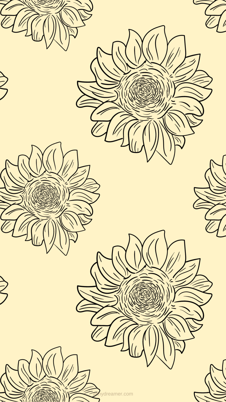 38 Sunflower iPhone Wallpapers to Download for Free - atinydreamer