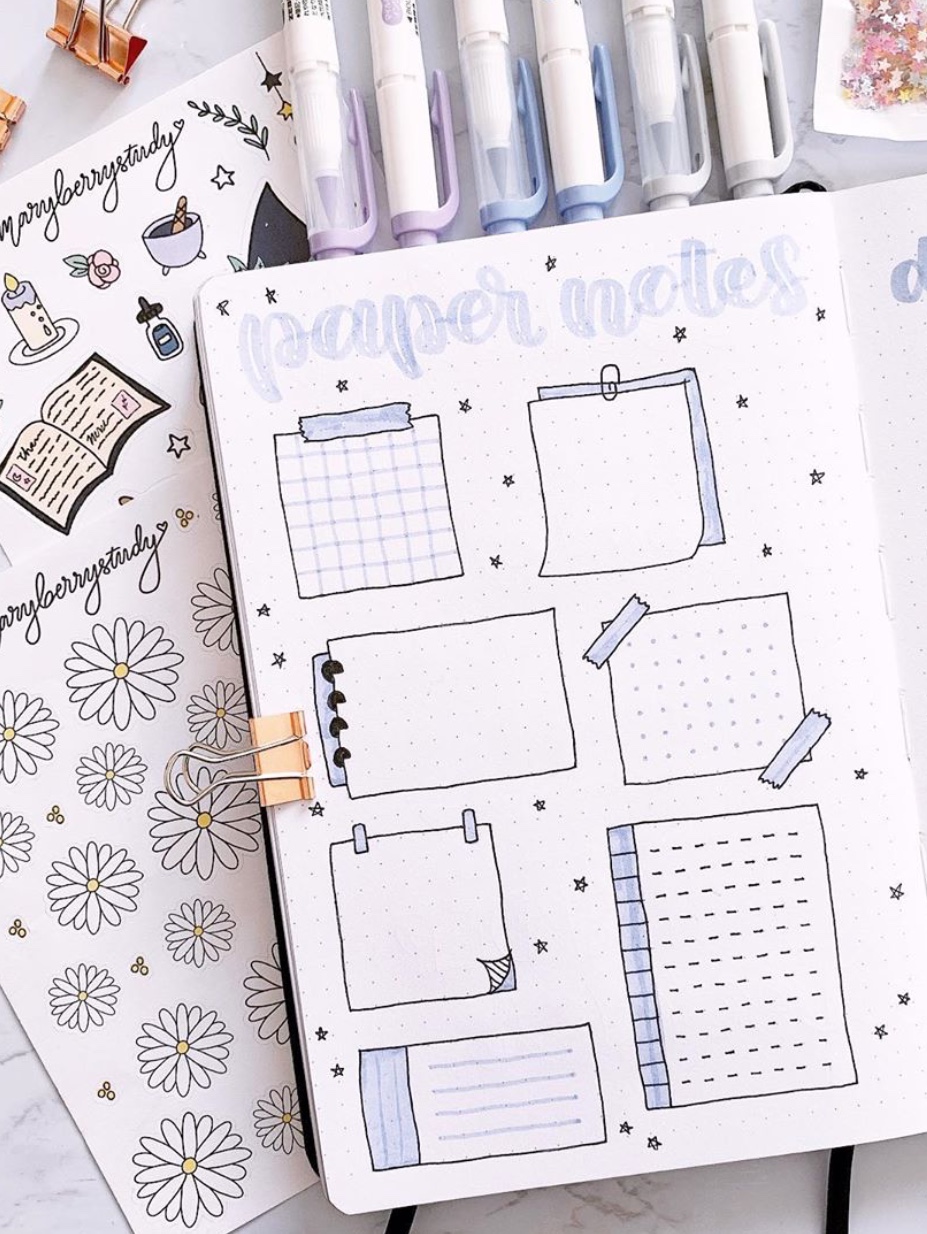 32 Best Paper Note Doodles for Inspiration - atinydreamer