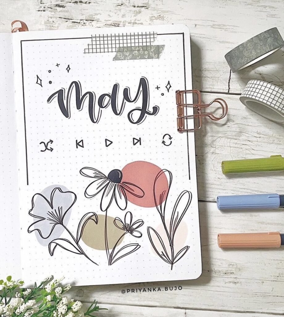 47 Best May Bujo Cover Spreads to Steal Now - atinydreamer