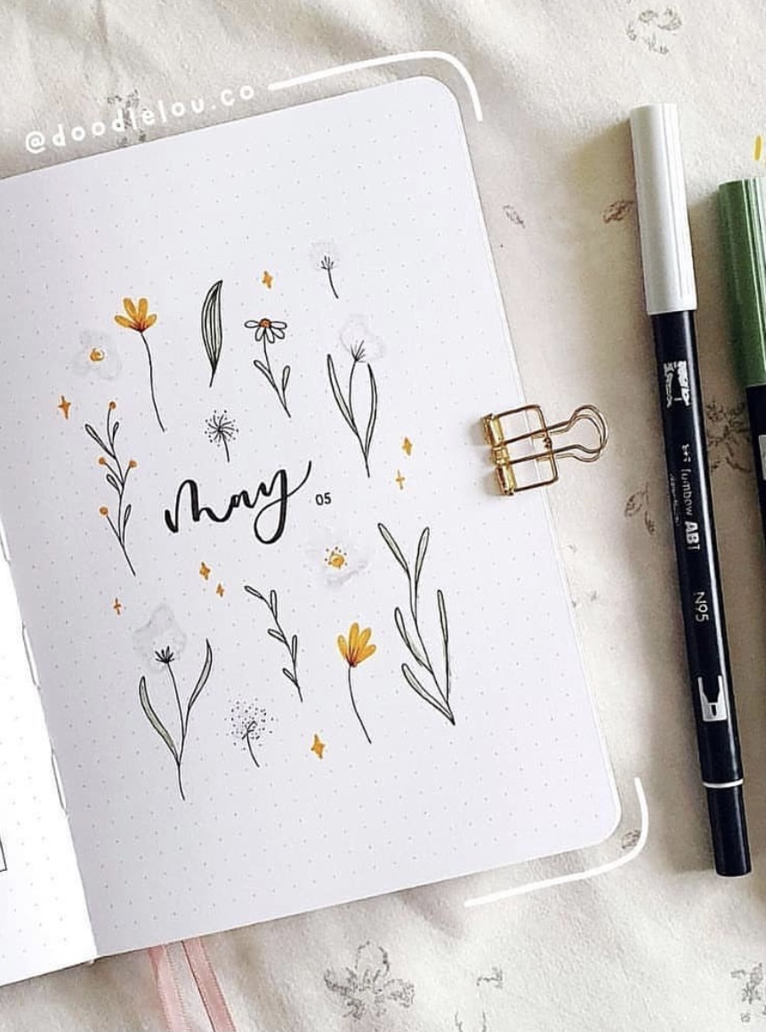 47 Best May Bujo Cover Spreads to Steal Now - atinydreamer