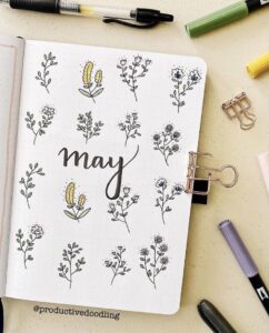 47 Best May Bujo Cover Spreads to Steal Now - atinydreamer