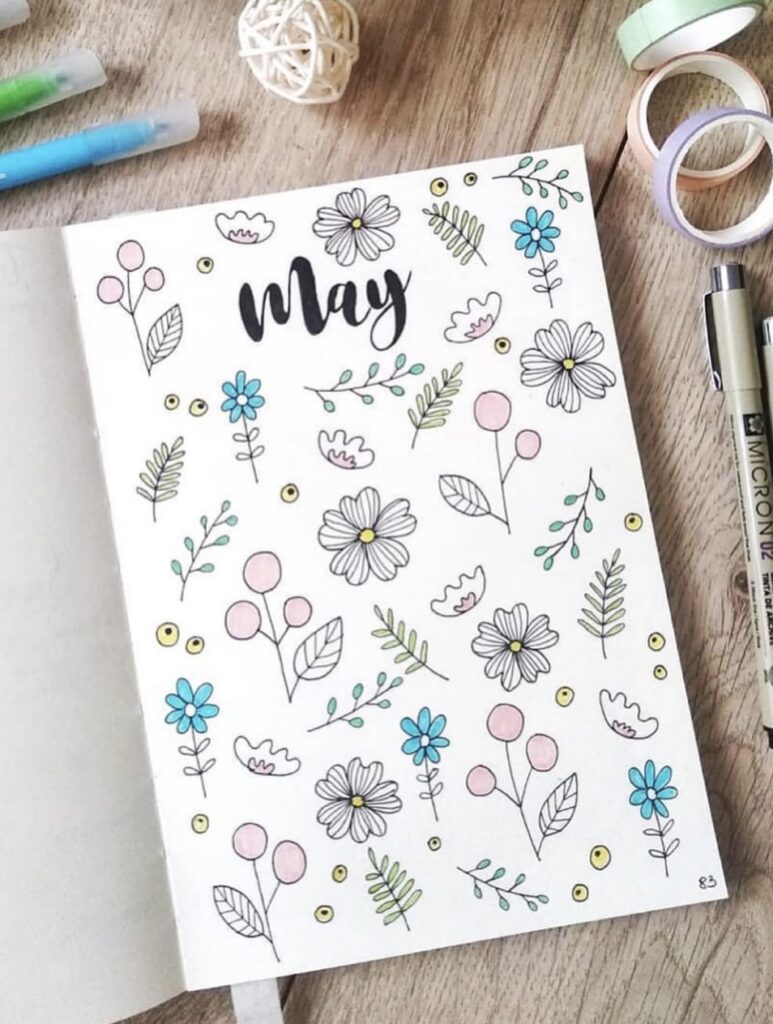 47 Best May Bujo Cover Spreads to Steal Now - atinydreamer