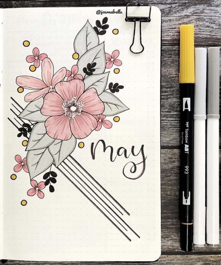 47 Best May Bujo Cover Spreads to Steal Now - atinydreamer