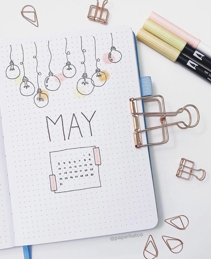 47 Best May Bujo Cover Spreads to Steal Now - atinydreamer