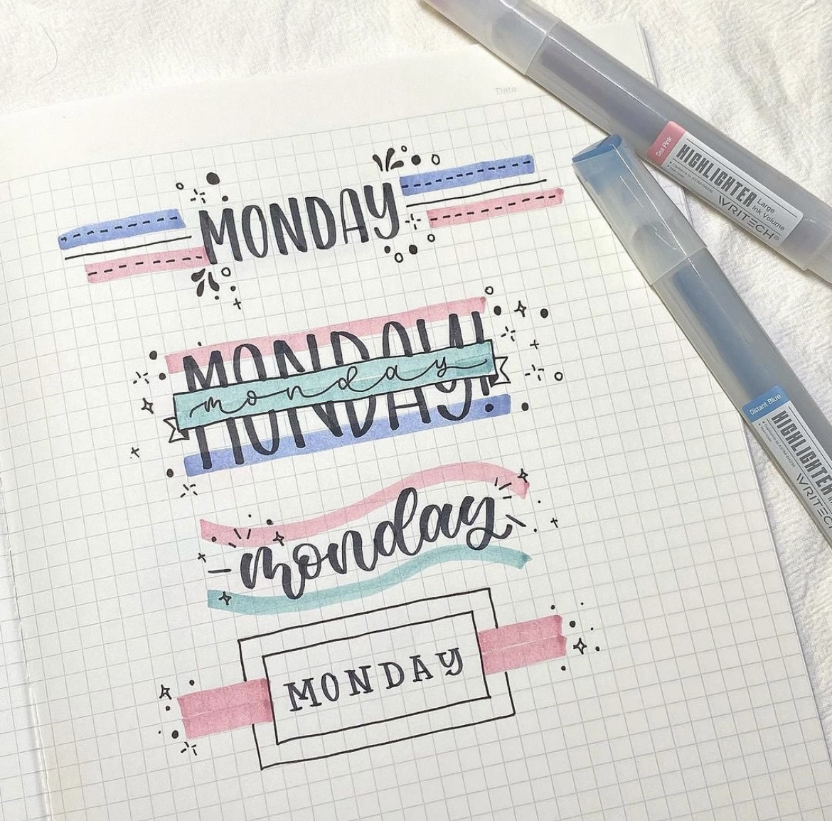 61 Best Bujo Weekday Titles for Inspiration - atinydreamer