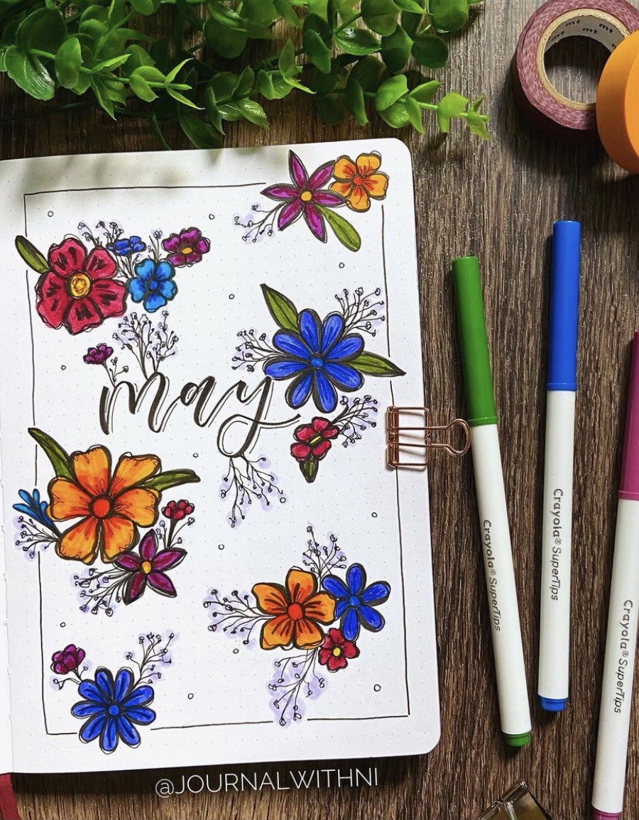 31 Best May Bullet Journal Ideas to Try for Your Journal - atinydreamer