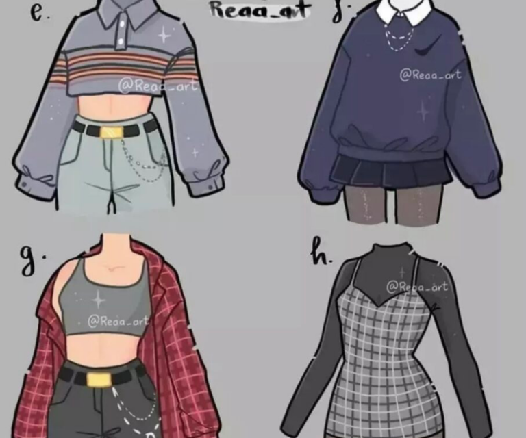 25 Best Art Outfit Drawings You Need to Copy atinydreamer