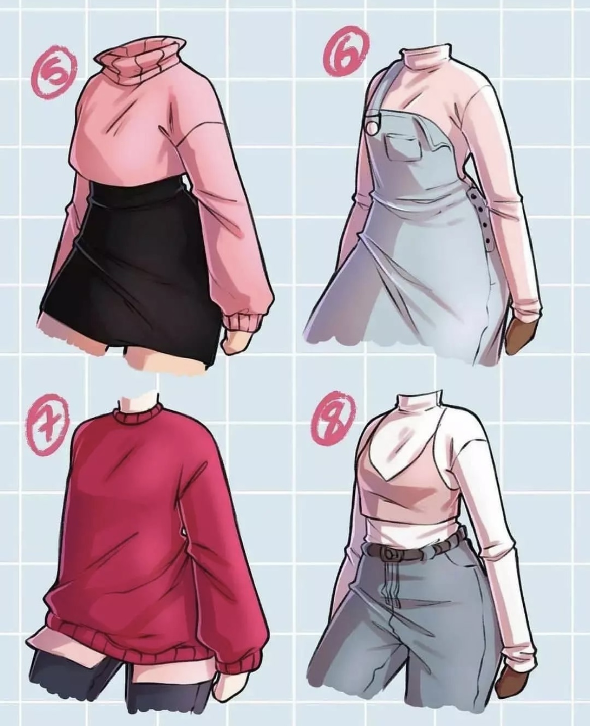 25 Best Art Outfit Drawings You Need to Copy - atinydreamer