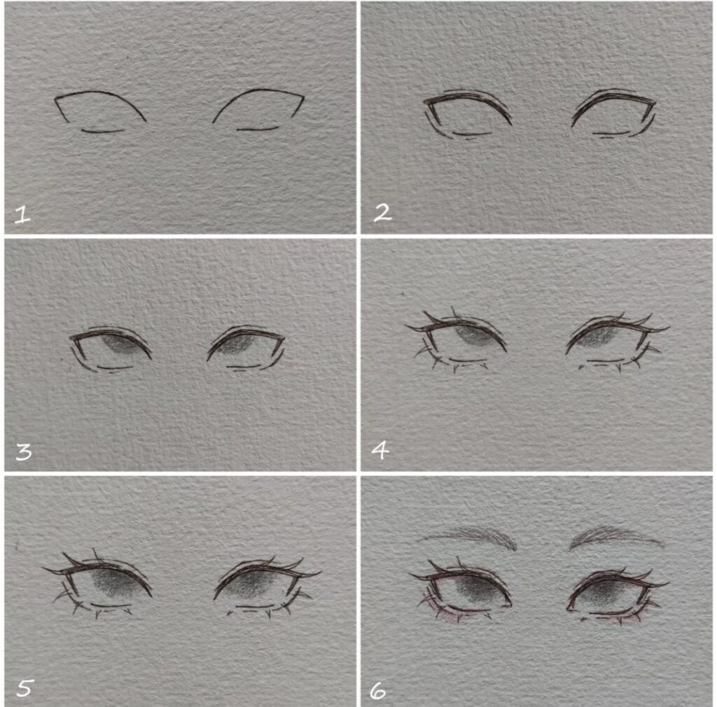 ArtStation - simple eye sketch