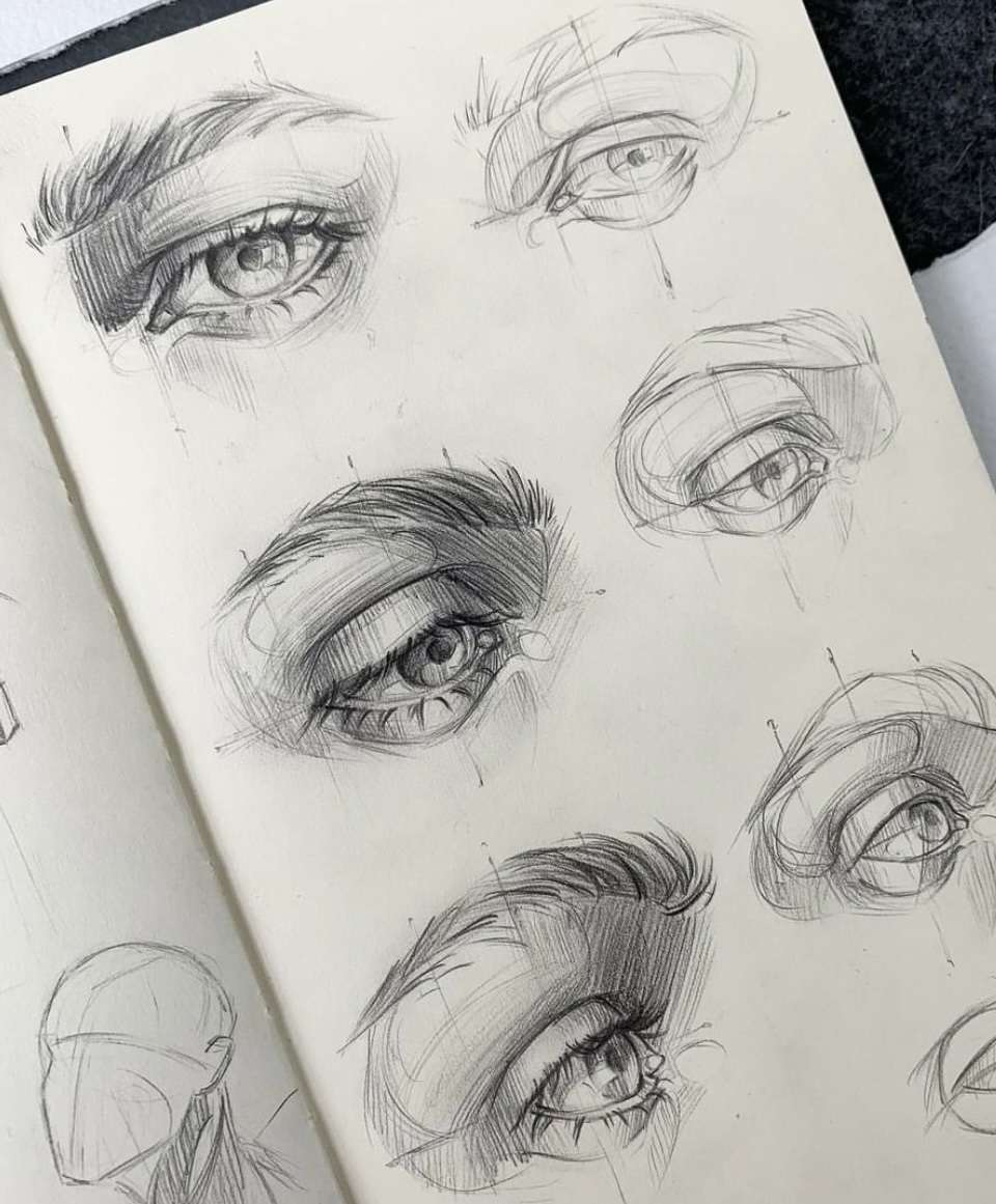 56 Best Eyes Drawing to Learn How to Draw Eyes - atinydreamer