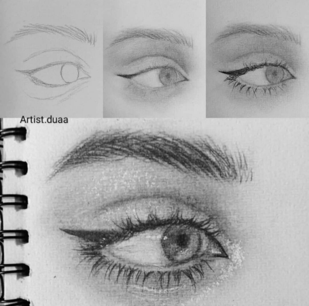 Taylor Brooker Art — 30-minute pencil eye drawing - Hope you like it!...