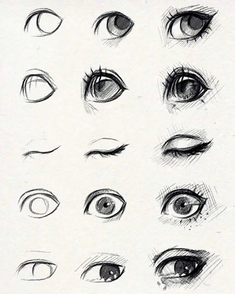 How do you draw symmetrical eyes? : r/learntodraw
