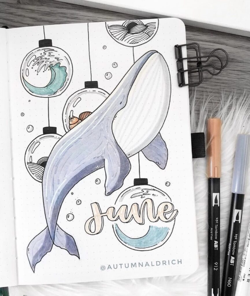 44 Best June Bujo Spreads you need for inspiration - atinydreamer