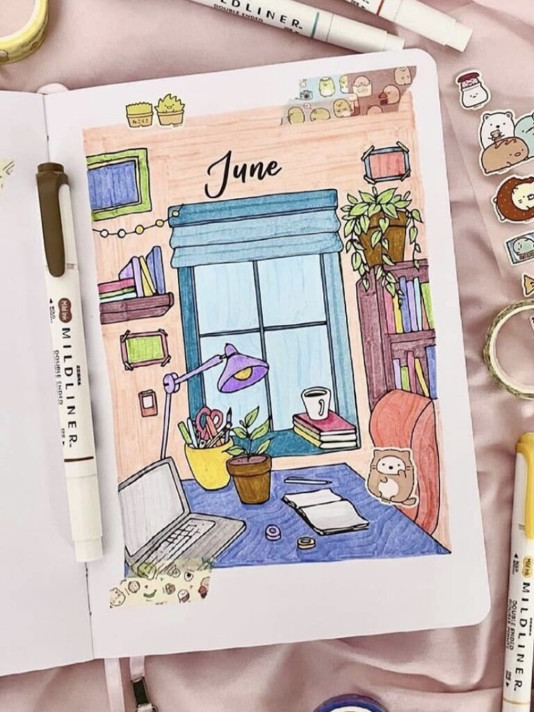 44 Best June Bujo Spreads you need for inspiration - atinydreamer