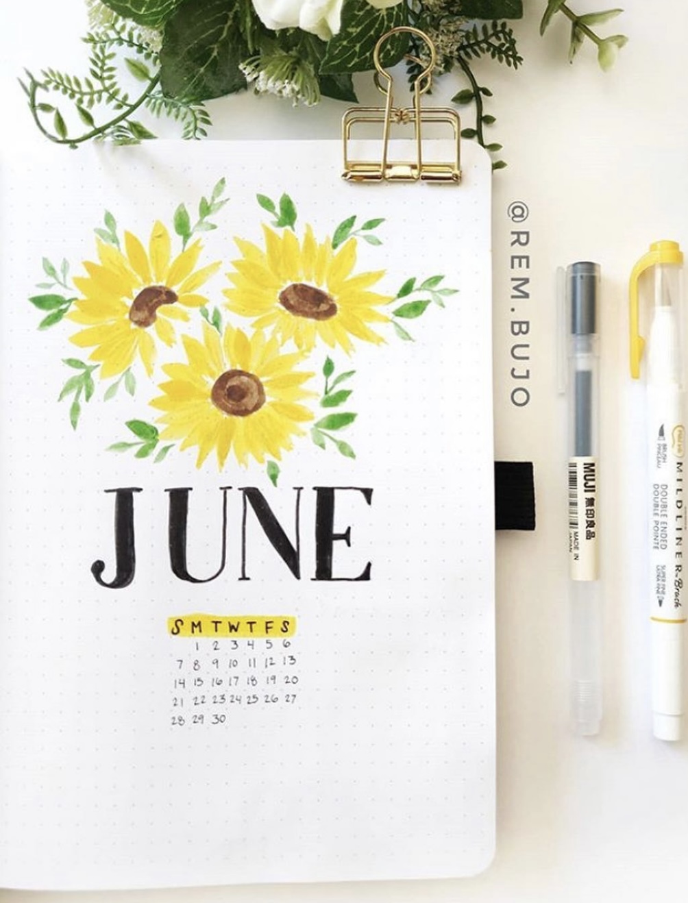 44 Best June Bujo Spreads You Need For Inspiration - Atinydreamer