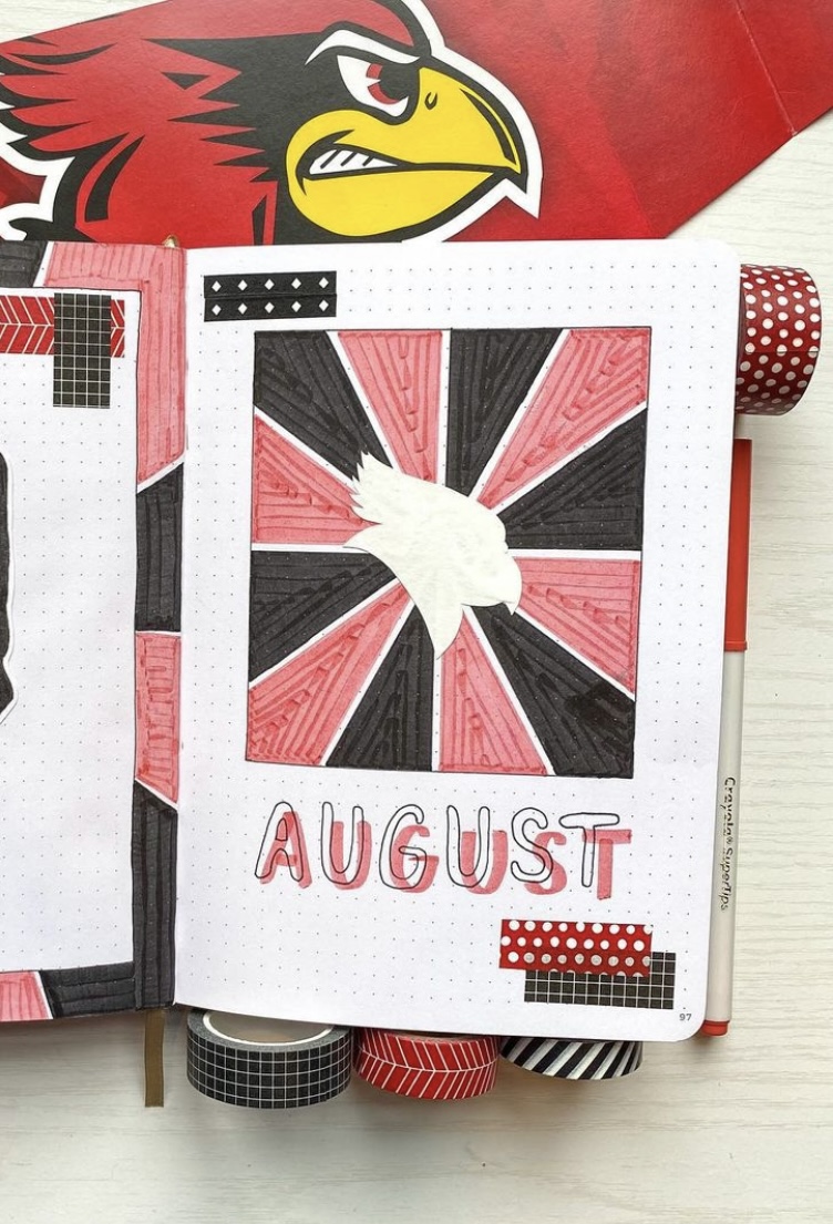 48 Best August Bujo Cover Spreads to Try today - atinydreamer