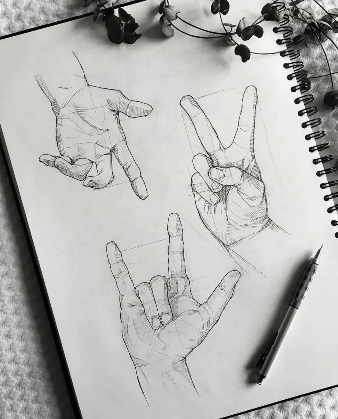 70 Best Hand Drawing Ideas to Learn from - atinydreamer