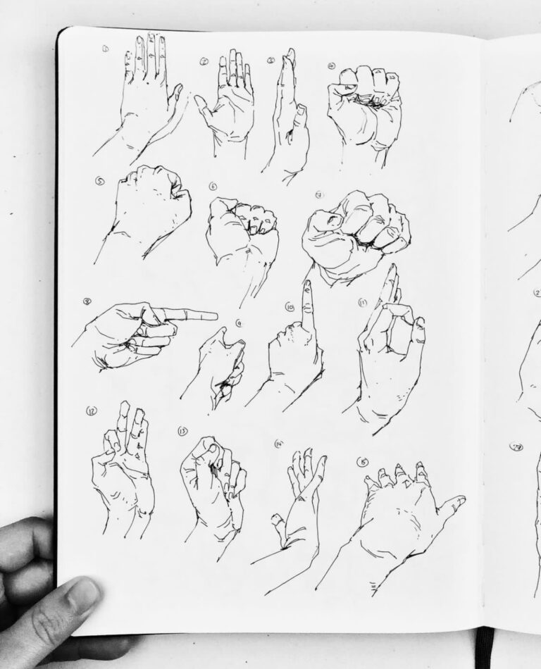 70 Best Hand Drawing Ideas to Learn from - atinydreamer