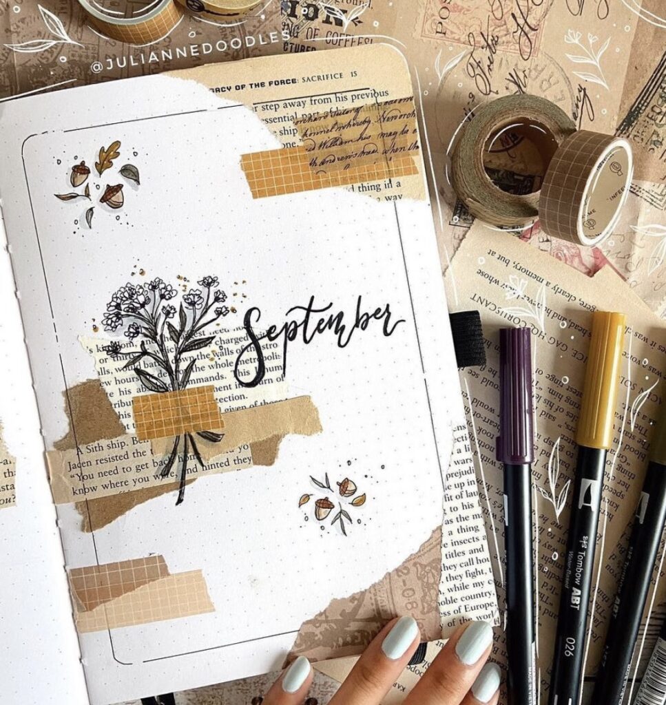 69 Best September Bujo Cover Spreads for Inspiration - atinydreamer