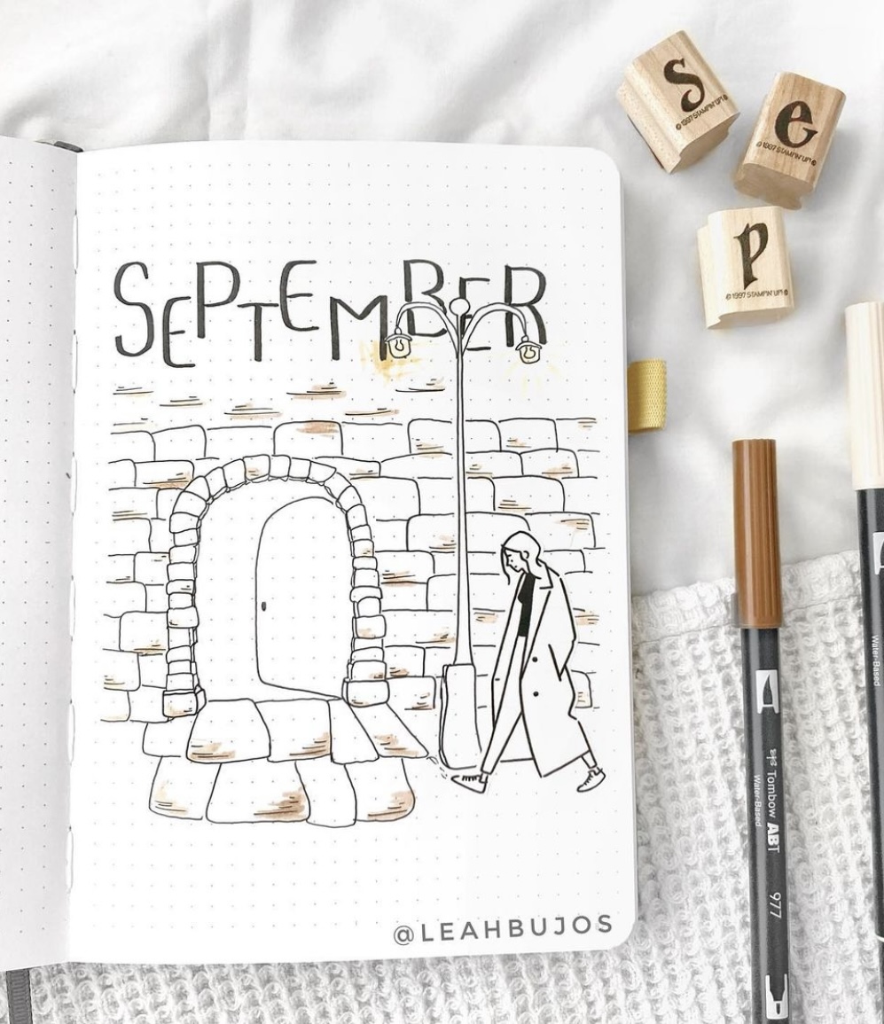 69 Best September Bujo Cover Spreads for Inspiration - atinydreamer