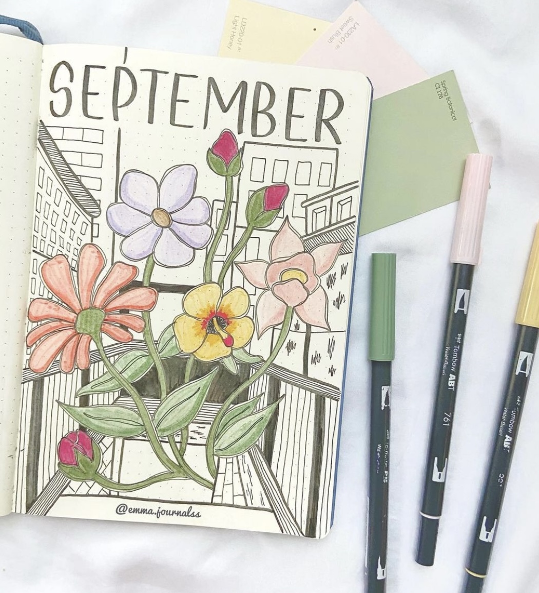 69 Best September Bujo Cover Spreads for Inspiration - atinydreamer