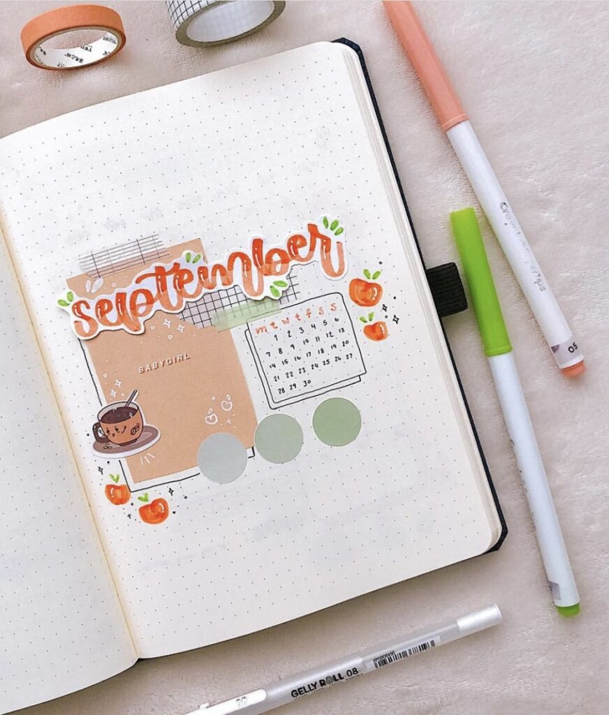 69 Best September Bujo Cover Spreads for Inspiration - atinydreamer