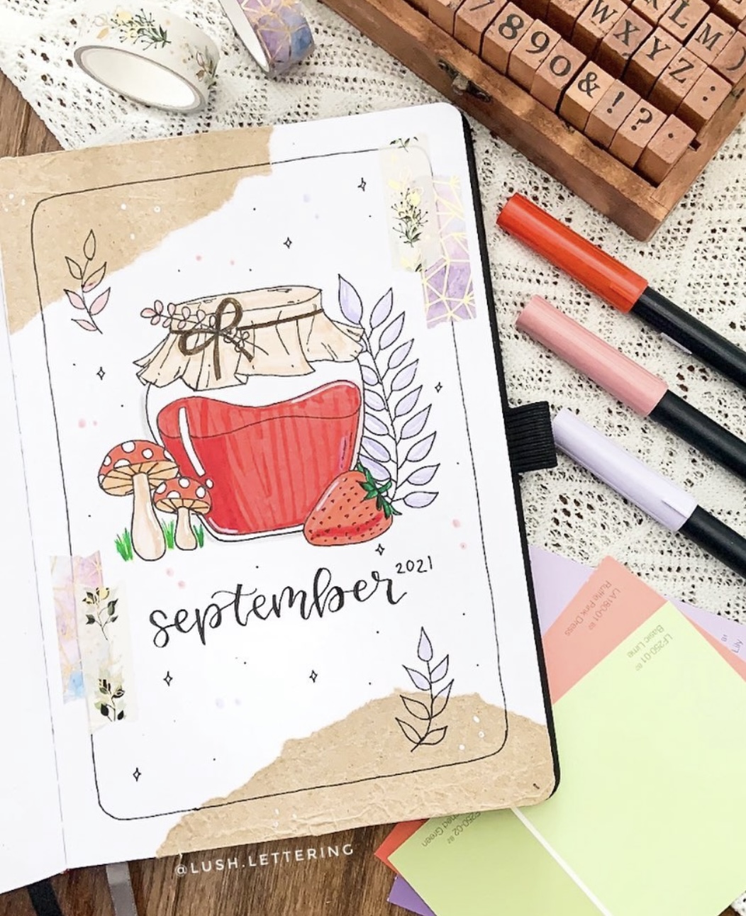 69 Best September Bujo Cover Spreads for Inspiration - atinydreamer