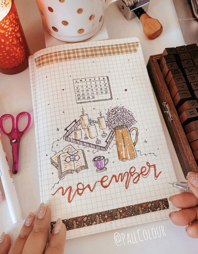 100+ Best November Bujo Spreads for Inspiration - atinydreamer