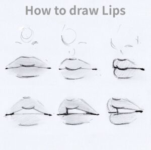 37 Best Step by Step Lip drawing Tutorials to follow - atinydreamer