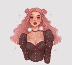 61 Best Pink Anime Aesthetic Girl Drawings to Copy - atinydreamer