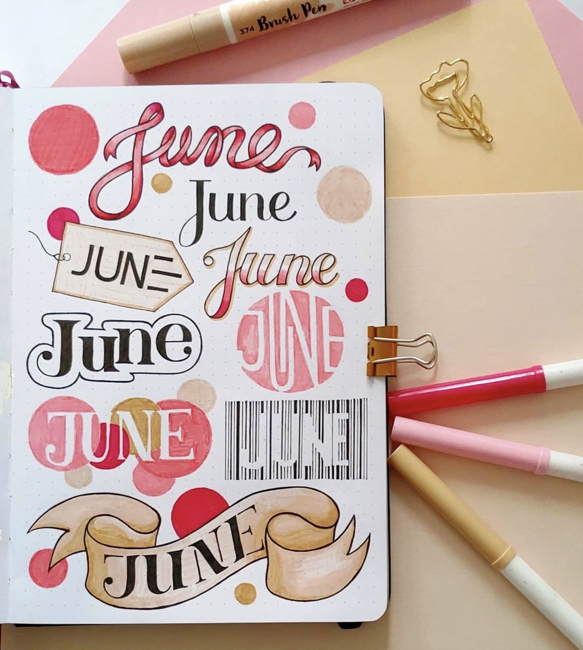 31 Unique June Bujo Headers To Add Charm To Your Pages - Atinydreamer