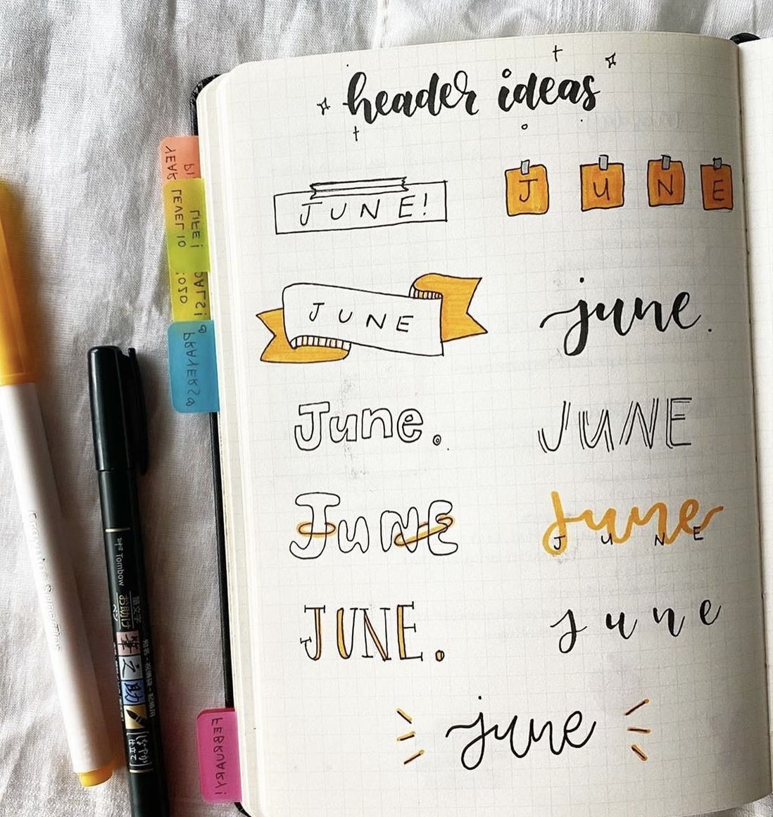 31 Unique June Bujo Headers to Add Charm to Your Pages - atinydreamer