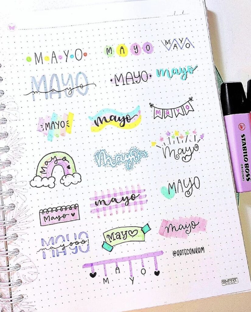 23 Best May Bujo Titles to Brighten up your Spreads - atinydreamer