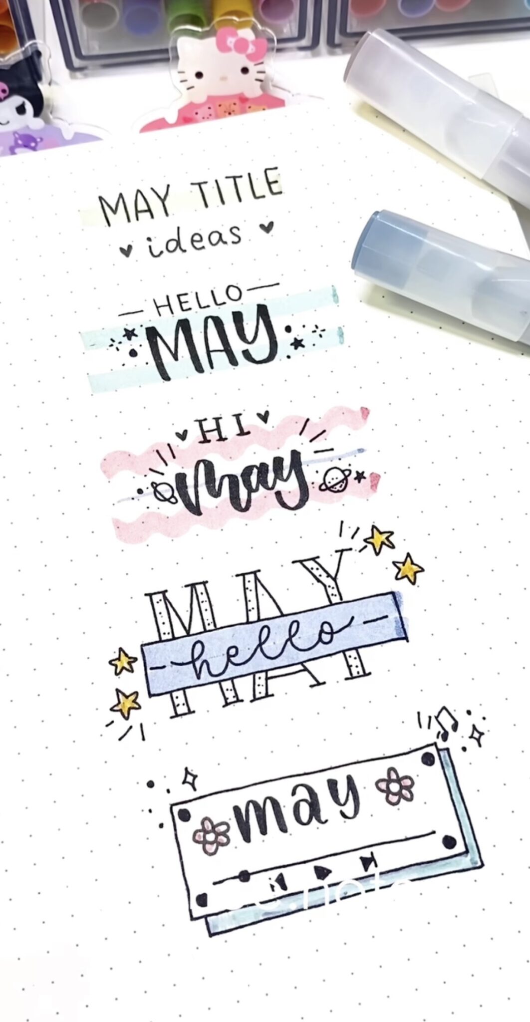 23 Best May Bujo Titles to Brighten up your Spreads - atinydreamer