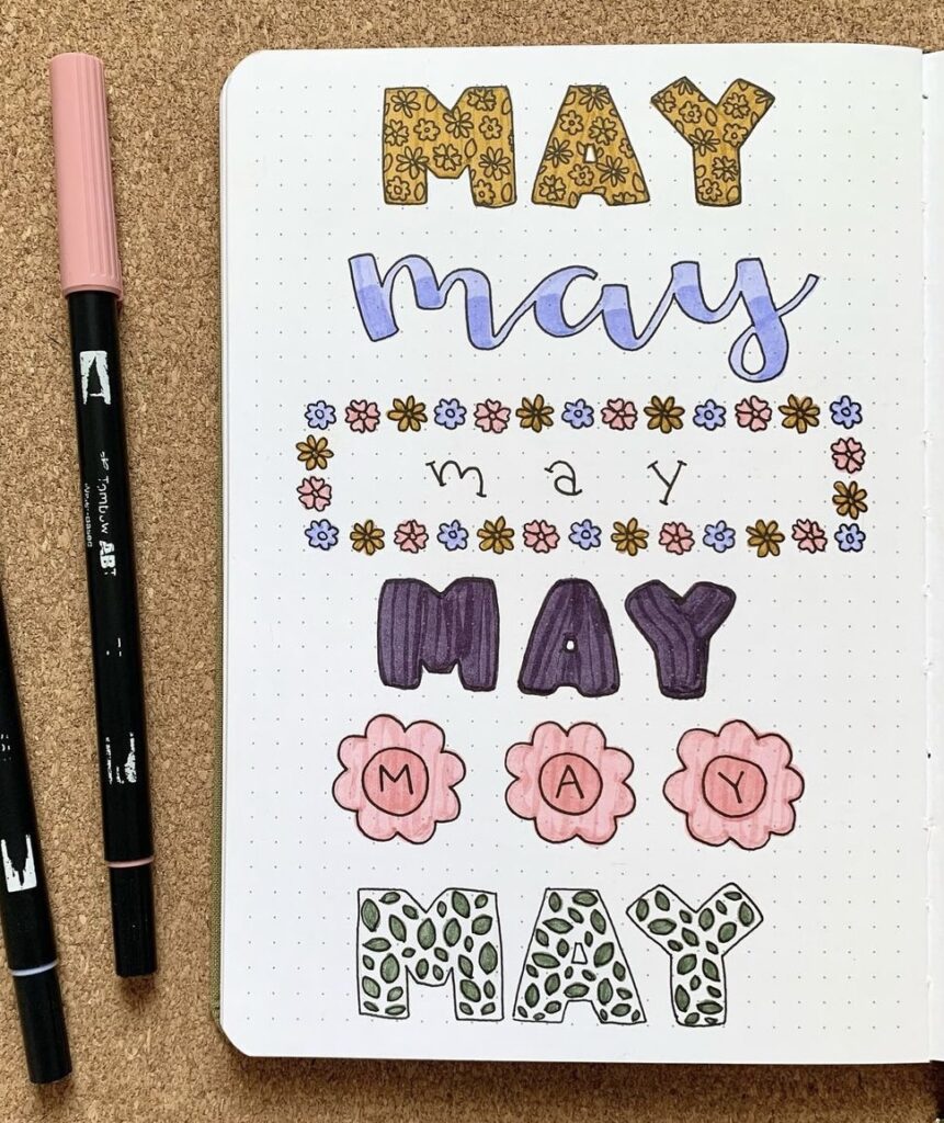 23 Best May Bujo Titles to Brighten up your Spreads - atinydreamer