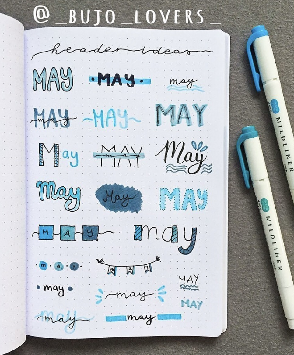 23 Best May Bujo Titles to Brighten up your Spreads - atinydreamer