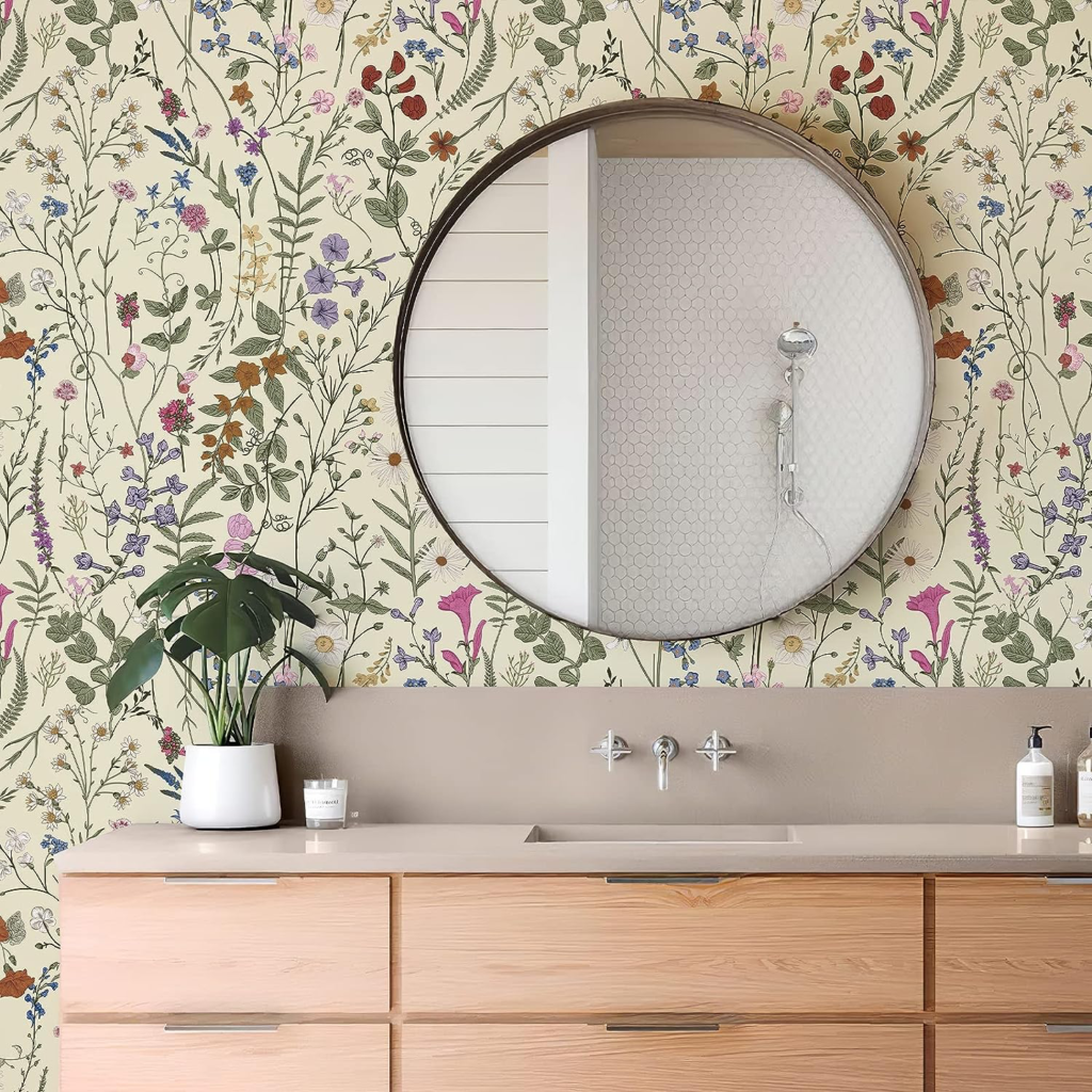 23 Best Budget-Friendly Floral Peel and Stick Wallpapers You Need ...