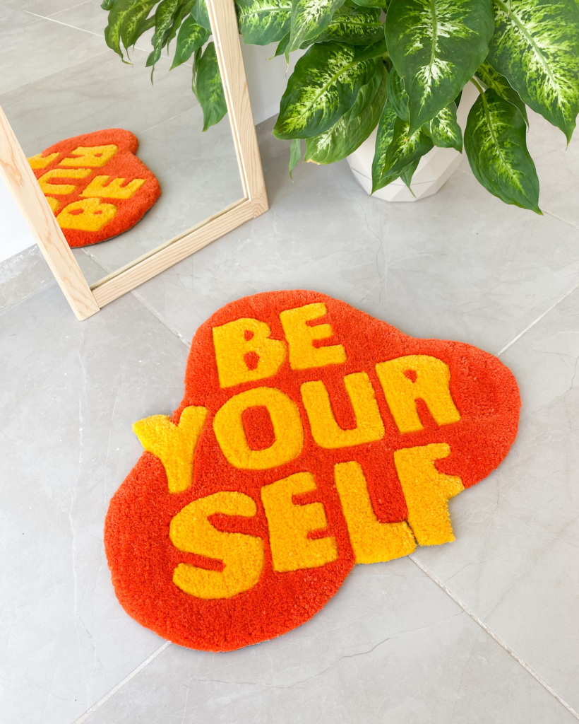 Best Handmade Lettered Tufted Rugs To Get For Your Room Atinydreamer